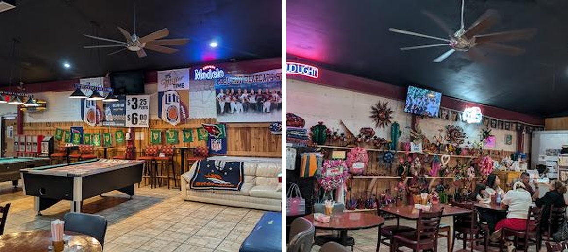 G.J. Restaurant Bar&Grill Menu