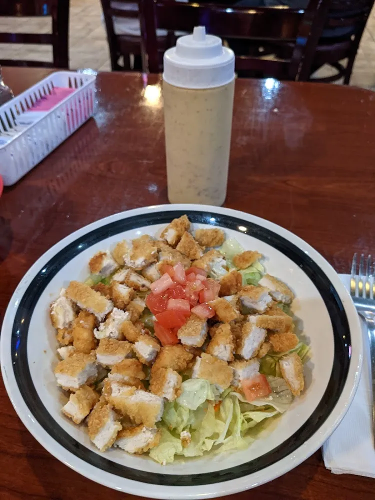 Crispy Chicken Salad